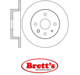 RN1325 DISC ROTOR NiBK JNBK NIBK REAR  FOR NiBK RN1325 SB BR12106  CHEVROLET    5561186Z00 CHEVROLET    96328254 OEM    XFL9050445