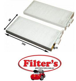 AC14318SET CABIN AIR FILTER   CabinDec 96~Jan 052.3 LKJOM 601.940 CabinApr 96~May 052.9 LKJOM 662LA CabinDec 96~May 052.9 LKJOM 662 CabinDec 96~May 053.2 LKJM 104.995