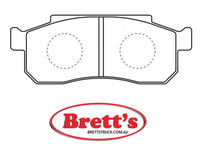 PN8164 DISC PAD SET NiBK JNBK FRONT KIT FOR HONDA 45022-SC2-030 45022SC2030 HONDA 45022-SJ6-305 45022SJ6305 MAZDA 1Y33-33-28Z 1Y333328Z NISSAN AY040-HN003 AY040HN003 NISSAN AY040-KE012 AY040KE012 TOYOTA V9118-H003 V9118H003