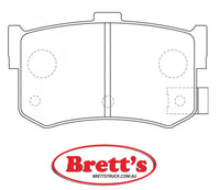 PN8210 DISC PAD SET NiBK JNBK REAR KIT FOR HYUNDAI Sonata Rear Axle Brake Jul 96~Aug 98 1.8L Y3 G4CN May 93~Aug 98 2.0LY3 G4CP BrkSys:A.B.S. May 93~Aug 98 2.0L Y3 G4CP-D May 93~Aug 98 3.0L Y3 G6AT