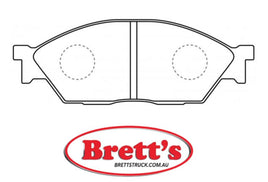 SPEC PN8146 DISC PAD SET NiBK JNBK FRONT KIT FOR PITWORK V9118H020 SUMITOMO SN412 TACTI V9118H020 TOKAI MN146 TOKIKO TN168