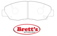 PN8484 DISC PAD SET NiBK JNBK FRONT KIT FOR HONDA 45022-S5D-H00 45022S5DH00 HONDA 45022-S84-A00 45022S84A00 HONDA 45022-S84-A02 45022S84A02 HONDA 45022-S9A-000 45022S9A000 HONDA 45022-SM4-31743 45022SM431743 HONDA 45022-SM4-A00
