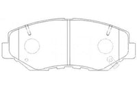 PN8485 DISC PAD SET NiBK JNBK FRONT KIT FOR FMSI D958-7795 D9587795 GIRLING 6133259 HITACHI NDP369C ICER 181558 JNBK PN8485 JURID 572480J JURID 572504J MINTEX MDB2265 MINTEX MDB2276