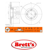 RN1339V DISC ROTOR NiBK JNBK NIBK FRONT FOR TOYOTA Corolla Front Axle Rotor    May 87~Jun 92    1.6 L    AE92    4AGE     Front Axle Rotor    Feb 82~Jul 87    1.8 L    CE71V    1C