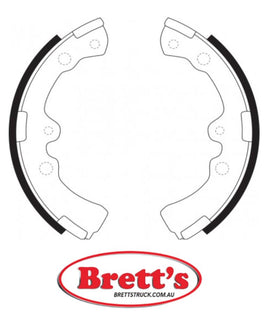 FN2267 BRAKE SHOE SET OF  4 SHOES NiBK JNBK FRONT HANDBRAKE FOR DAIHATSU    04496-28020-000 0449628020000 TOYOTA    04494-20110 0449420110 TOYOTA    04494-20120 0449420120 TOYOTA    04494-20121 0449420121 TOYOTA    04494-20130 0449420130