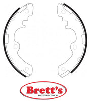 FN2276 BRAKE SHOE SET OF 2 OR 4 SHOES NiBK JNBK REAR HANDBRAKE FOR TOYOTA HIACE Rear Axle Brake    Jan 84~May 95    2.4 L    LH90V    2RZ-E   Feb 87~May 95    2.4 L    LH90    2RZ-E  Aug 85~Jan 97    2.4 L    LH80    2L    REBUILT