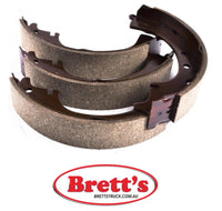FN2284 BRAKE SHOE SET OF 2 OR 4 SHOES NiBK JNBK REAR HANDBRAKE FOR TOYOTA TOWNACE Rear Axle Brake    Oct 86~Feb 99    2.0 L    CM55  Sep 93~Oct 96    2.2 L    CR22G        Trans:AT Sep 93~Oct 96    2.2 L    CR29G