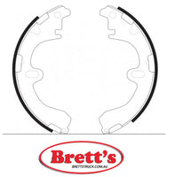 FN2285 BRAKE SHOE SET OF 2 OR 4 SHOES NiBK JNBK REAR HANDBRAKE FOR TOYOTA Camry Rear Axle Brake    Aug 88~Jul 90    1.8 L    SV22    4S-Fi     Rear Axle Brake    Jul 90~Jun 94    1.8 L    SV30    4S-FE   Jun 94~Jul 98    1.8 L    SV40    4S-FE