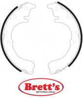 FN2289 BRAKE SHOE SET OF 2 OR 4 SHOES NiBK JNBK REAR HANDBRAKE FOR TOYOTA    04497-16031 0449716031 TOYOTA    47620-10050 4762010050 TOYOTA    47620-16030 4762016030 TOYOTA    47630-16020 4763016020