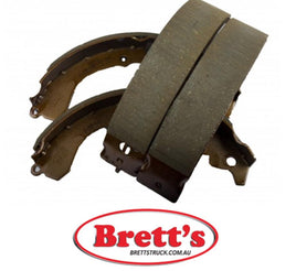 FN2313 BRAKE SHOE SET OF 2 OR 4 SHOES NiBK JNBK REAR HANDBRAKE FOR DAIHATSU    04497-12030-000 0449712030000 DAIHATSU    04497-12040-000 0449712040000 TOYOTA    04047-12010 0404712010 TOYOTA    04495-11060 0449511060