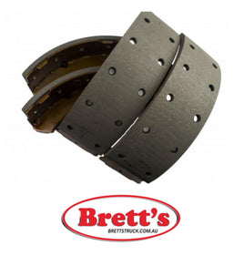 FN2329 REAR BRAKE SHOE SET (SET OF 4 SHOES) FOR DAIHATSU DELTA Rear Axle Brake May 95~May 99 4.1 L BU107  Front Axle Brake May 95~May 99 4.1 L BU112  Rear Axle Brake May 95~May 99 4.1 L BU112