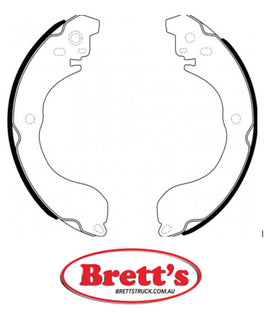 FN2398 BRAKE SHOE SET OF 4 SHOES NiBK JNBK REAR HANDBRAKE FOR DAIHATSU Luxio Rear Axle Brake    Mar 09~    1.5 L    APV    3SZ-VE      TOYOTA Liteace Rear Axle Brake    Jan 08~    1.5 L    S402    3SZ-VE  Jun 10~    1.5 L    S412M    3SZ-VE