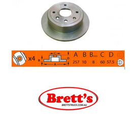 RN1391 DISC ROTOR NiBK JNBK NIBK REAR FOR SB BR12108 NiBK RN1391  CHEVROLET    96549630 DAEWOO    96549630 DAEWOO-GM    96549630