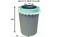 A603S AIR FILTER DONALDSON P500039 P900561 FLEETGUARD AF4701 MANN C18146 LAITHE FA603 IKP 1A4601 MICRO A2767 A-2767 JAPMART 1064JMA1 EXXEL AIR036 14640.025 FSA FA3102 FA-3102 A3102 A-3102