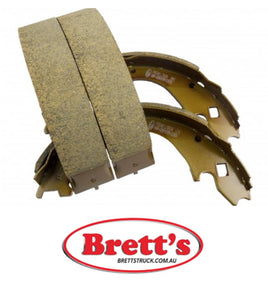 FN3348 BRAKE SHOE SET OF 2 OR 4 SHOES NiBK JNBK REAR FOR MAZDA SB40-49-380 SB4049380 NISSAN 44060-HC025 44060HC025 NISSAN 44060-HC026 44060HC026 NISSAN    44060-HC056 44060HC056  AK NR3530 ATE 3013702302 BENDIX 361413B