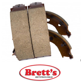 FN3351 BRAKE SHOE SET OF 2 OR 4 SHOES NiBK JNBK REAR FOR MAZDA Bongo Rear Axle Brake    Jul 90~Sep 95    1.5 L    SE58V    D5     Rear Axle Brake    Sep 83~Sep 87    1.8 L    SS88W    F8  Aug 95~Sep 96    1.8 L    SS88V    F8