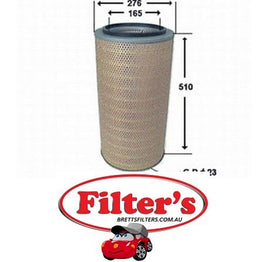 A566J AIR FILTER ISUZU Tractor (GIGA) Air Supply Sys Feb 86~Apr 90 12000 CC EXR17 8PC1  Air Supply Sys Aug 83~Apr 90 15000 CC EXR19 10PC1-S KW:243 Air Supply Sys Apr 87~Apr 90 15000 CC EXZ19 10PC1-S KW:243