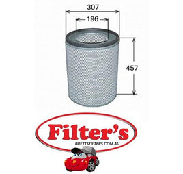 FA9074 AIR FILTER  OUTER  AF919 MASSEY CASE TRACTOR BALDWIN PA2409 P131343 AIR FILTER  BERGERAT MONNOYEUR E2179   IH 680587C2   IH 906017S1    CASE/CASE IH 906017SI