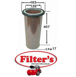 A366IN AIR FILTER INNER MITSUBISHI FUSO  INNER AIR FILTER FA-5408  FV315 FV358 FV458 FV415 FS428 FS427 FP418 112M SCANIA  FA3152 FA-3152 A-5408 AIR FILTER HDA5322 42209 PA1893