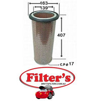 A366IN AIR FILTER INNER UDKG50T  KG54T  AZ45D CK40 CV41  CW40 CW41 1977-90 UDKG46S  KG50T  KG51T KG52T KG53T CRANE UDKG54T CRANE UDKG46S CRANE UDKG52T CRANE UDKG51T CRANE UDCW40 CV41 1976-1988 UDCK40  KG53T CRANE