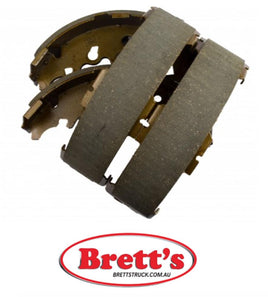 FN3410 BRAKE SHOE SET OF  4 SHOES NiBK JNBK REAR FOR NIBK FN3410 SB BS25410  MAZDA    S4YP2638Z MAZDA    S4YP2638ZA MITSUBISHI    MQ907151 MITSUBISHI    MQ907420 MITSUBISHI    MQ908422