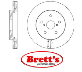 RN1477V DISC ROTOR NiBK JNBK NIBK  FRONT FOR NiBK RN1477V SB BR27109T SUBARU    26300FE070 RN1477