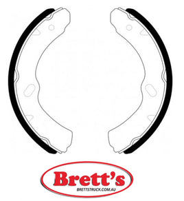 FN4459 FRONT OR REAR BRAKE SHOE SET SHOES SET OF 4 NISSAN Atlas Front Axle Brake Feb 07~Jan 13 3.0 L AKR85 4JJ1-T Body:2.0t/4.0t,3.0t    ISUZU 5-87090-073-0 ISUZU 5-87090-080-0 ISUZU 5-87090-100-0 ISUZU 5-87090-122-0 -