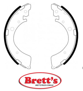 FN5520 BRAKE SHOE SET OF 2 OR 4 SHOES NiBK JNBK REAR FOR HONDA Accord Rear Axle Brake    Sep 89~Sep 93    1.8 L    CB1    F18A    Trans:AT Sep 89~Sep 93    1.8 L    CB2    F18A     Rear Axle Brake    Oct 93~Sep 97    1.8 L    CD3    F18B