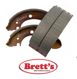 FN7711 BRAKE SHOE SET OF 2 OR 4 SHOES NiBK JNBK REAR FOR SUBARU Leone Jan 86~Dec 93 1.8 L AC2 EA81 NIBK FN7711  SUBARU 72516-1760 725161760 SUBARU    72516-1761  725161761  FMSI 443 JNBK FN7711 MK K7711 NBK T711