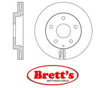 RN1518V DISC ROTOR NiBK JNBK NIBK  FRONT FOR NiBK RN1518V NiBK RN1518 MAZDA    L12Y3325X MAZDA    L16Y-33-25X MAZDA    TY073325XA