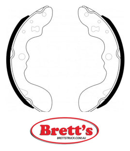 FN9919 BRAKE SHOE SET OF 2 OR 4 SHOES NiBK JNBK REAR FOR AK    NN5515 JNBK    FN9919 MK    K9919 NBK    T919