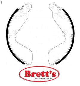FN9942 BRAKE SHOE SET OF 2 OR 4 SHOES NiBK JNBK REAR FOR SUZUKI Escudo Rear Axle Brake    Aug 90~Oct 97    1.6 L    TA01W    G16A    4DR Rear Axle Brake    Aug 90~Nov 97    1.6 L    TD01W    G16A    4DR