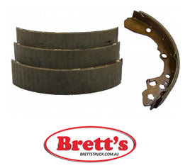 FN11161 BRAKE SHOE SET OF 2 OR 4 SHOES NiBK JNBK REAR FOR KIA Sephia Sedan Rear Axle Brake    Jan 93~Dec 97    1.5 L             Rear Axle Brake    Mar 96~Mar 01    1.5 L        OK280     Rear Axle Brake    Mar 96~Mar 01    1.5 L        OK282