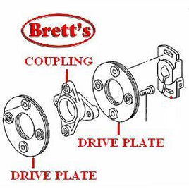 SPEC 14501.009 DRIVE COUPLING PLATE INJECTOR PUMP DRIVE   ISUZU 6BD1 ISUZU 1157890800 1157890801 1157890650 1157891030 1157891031 156605-2520 1566052520  HINO 22601-1220 226011220 22601-1220A 6303160050 9423617370 9423617080