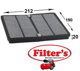 AC931J CABIN AIR FILTER   AC2993127241-4A0A0 SUZUKI95860-81A00 SUZUKI95860-81A10 SUZUKI95860-81A10-000 SUZUKI95860-81A20 SUZUKI99000-05050-2ND VICAC-931E