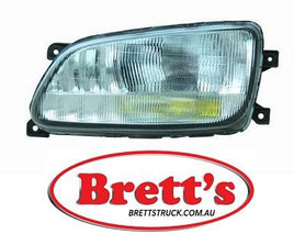 15400.068 LH LEFT PASSENGER HEADLAMP HINO RANGER PRO 03- NO AUTO ADJUSTING 81150-3111 FD1J GD1J GH1J H/LAMP HEADLIGHT HEAD LIGHT