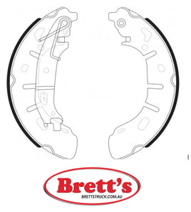 FN41001 BRAKE SHOE SET OF 2 OR 4 SHOES NiBK JNBK REAR FOR FIAT Nuovo Doblo Rear Axle Brake    Oct 15~    1.6 L    263.216.1.5    7628789    Pos:Left/Right Oct 15~    1.6 L    CARGO SX    7931163    Pos:Left/Right