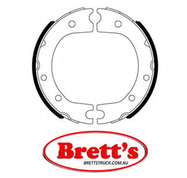 FN0019 BRAKE SHOE SET OF 2 SHOES NiBK JNBK HANDBRAKE FOR DAIHATSU    46530-36020-000 TOYOTA    46530-36020