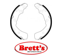 FN0024 BRAKE SHOE SET OF  4 SHOES NiBK JNBK REAR FOR PERODUA Kancil Rear Axle Brake    Jan 94~Jan 07    0.66 L    660EX    EF-CL     Rear Axle Brake    Jan 94~Jan 07    0.85 L    850EX
