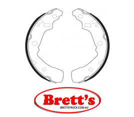 FN0030 BRAKE SHOE SET OF 4 SHOES NiBK JNBK REAR  FOR DAIHATSU    04495-87705-000 DAIHATSU    04495-87710-000 DAIHATSU    04495-97217 DAIHATSU    04495-B2140 DAIHATSU    04495-B2360 HONDA    43153-S1F-004