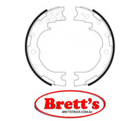 FN0039 BRAKE SHOE SET OF 2 SHOES NiBK JNBK HANDBRAKE Parking Brake FOR DAIHATSU    46530-87304-000 DAIHATSU    46530-87308-000