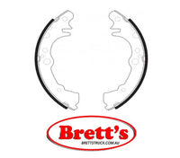 FN0040 BRAKE SHOE SET OF 4 SHOES NiBK JNBK REAR FOR DAIHATSU Move Rear Axle Brake    Oct 99~Sep 02    0.66 L    L900S         Rear Axle Brake    Oct 99~Sep 02    0.66 L    L902S