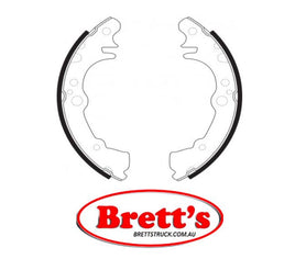 FN0040 BRAKE SHOE SET OF 4 SHOES NiBK JNBK REAR FOR DAIHATSU    04495-B2100