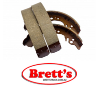 FN0041 BRAKE SHOE SET OF 4 SHOES NiBK JNBK REAR  FOR DAIHATSU Coo Rear Axle Brake    May 06~Jul 10    1.3 L    M411S    K3-VE  DAIHATSU Extol Rear Axle Brake    Jan 03~Dec 05    1.3 L    S221    K3