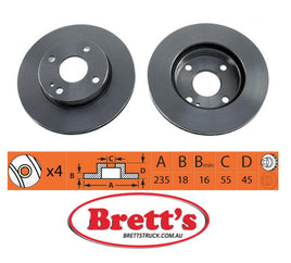RN1064V DISC ROTOR NiBK JNBK NIBK FRONT FOR BMW 3 Series : 320i Front Axle Rotor    Apr 04~Sep 07    2.0 L    E90    N46B20      BMW 3 Series : 323i Sep 05~Mar 12    2.5 L    E90 (MUE)    N52B25A Jan 06~Jan 11    2.5 L    E93    N52B25A