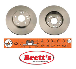 RN1071V DISC ROTOR NiBK JNBK NIBK FRONT FOR MERCEDES-BENZ E-Class : E 500 Front Axle Rotor    Sep 89~Jun 95    5.0 L    W124    M 119.974    Model:Saloon Jun 93~Jun 95    5.0 L    R124    M 119.974