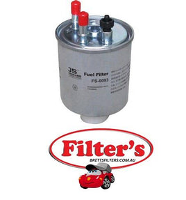 FS0093 FUEL FILTER   RENAULT Kangoo II Be Bop Fuel Supply Sys Feb 09~ 1.5 L KW0 K9K 806 KW:76 Fuel Supply Sys Feb 09~ 1.5 L KW1 K9K 806 KW:76