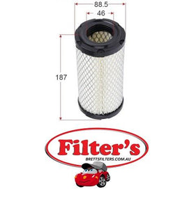 A0690OUT AIR FILTER A0690 VERMEER: 296271197 - VMC: AF822686, AH822686 - VOLVO: 6050126, E6050126 - WACKER CORPORATION: 116286 - WALGAHN-MOTORENTECHN: 00811944 - WALKER MFG: 50901 - WIX: 46449, 546449 - WMC: 50901