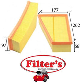 A0518 AIR FILTER   MERCEDES-BENZ GLA-Class : GLA 180 Air Supply Sys Dec 14~ 1.6 L X156 M 270 E16  MERCEDES-BENZ GLA-Class : GLA 250 Air Supply Sys Mar 14~ 2.0 L X156 M 270.920