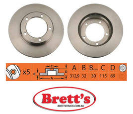 RN1224V DISC ROTOR NiBK JNBK NIBK FRONT FOR TOYOTA Land Cruiser 100 Front Axle Rotor    Jan 98~Aug 02    4.2 L    HDJ100    1HD-T     Front Axle Rotor    Jan 98~Aug 02    4.2 L    HDJ100R    1HD-T Jan 98~Aug 07    4.2 L    HDJ101K    1HD-FT